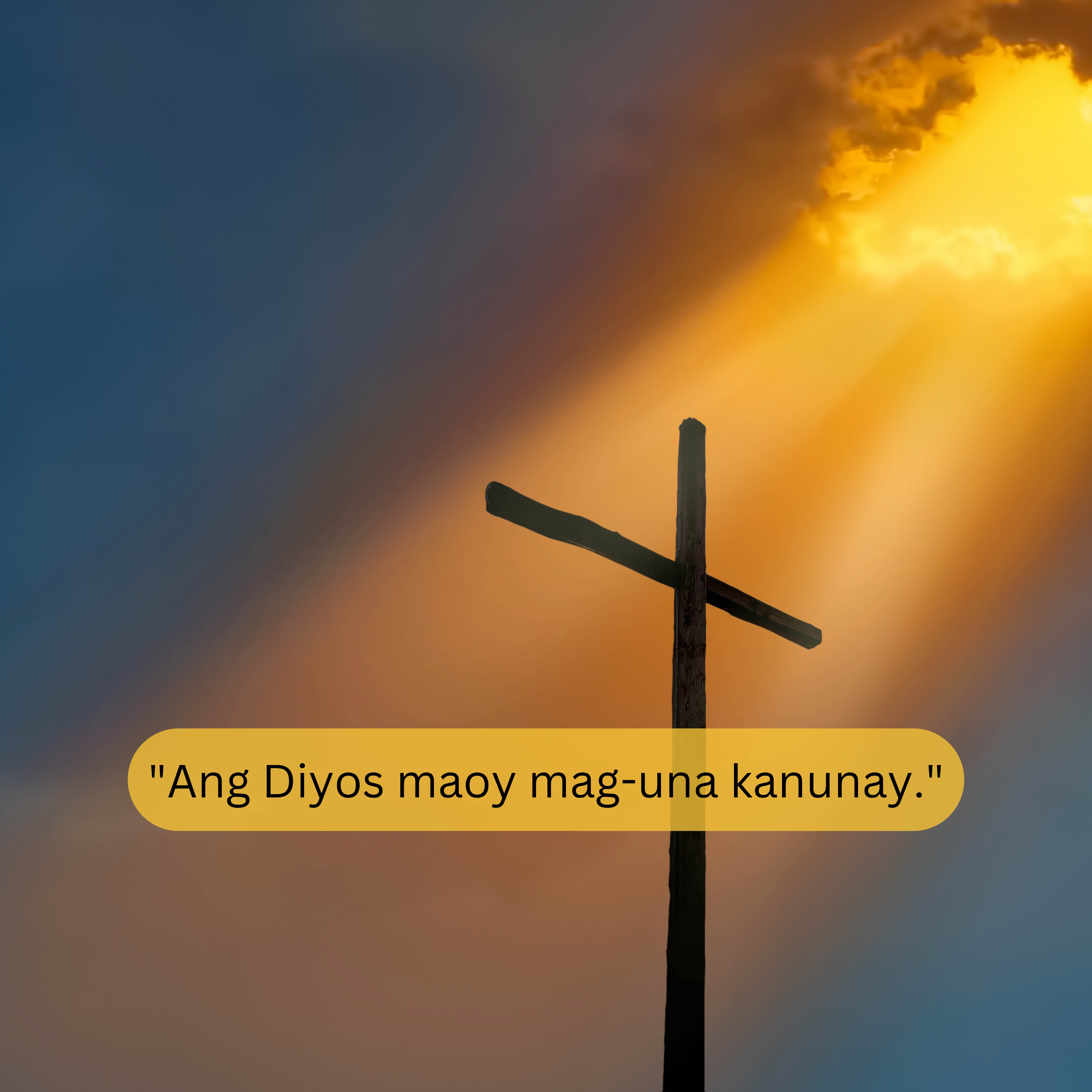 Ang Diyos maoy mag-una kanunay